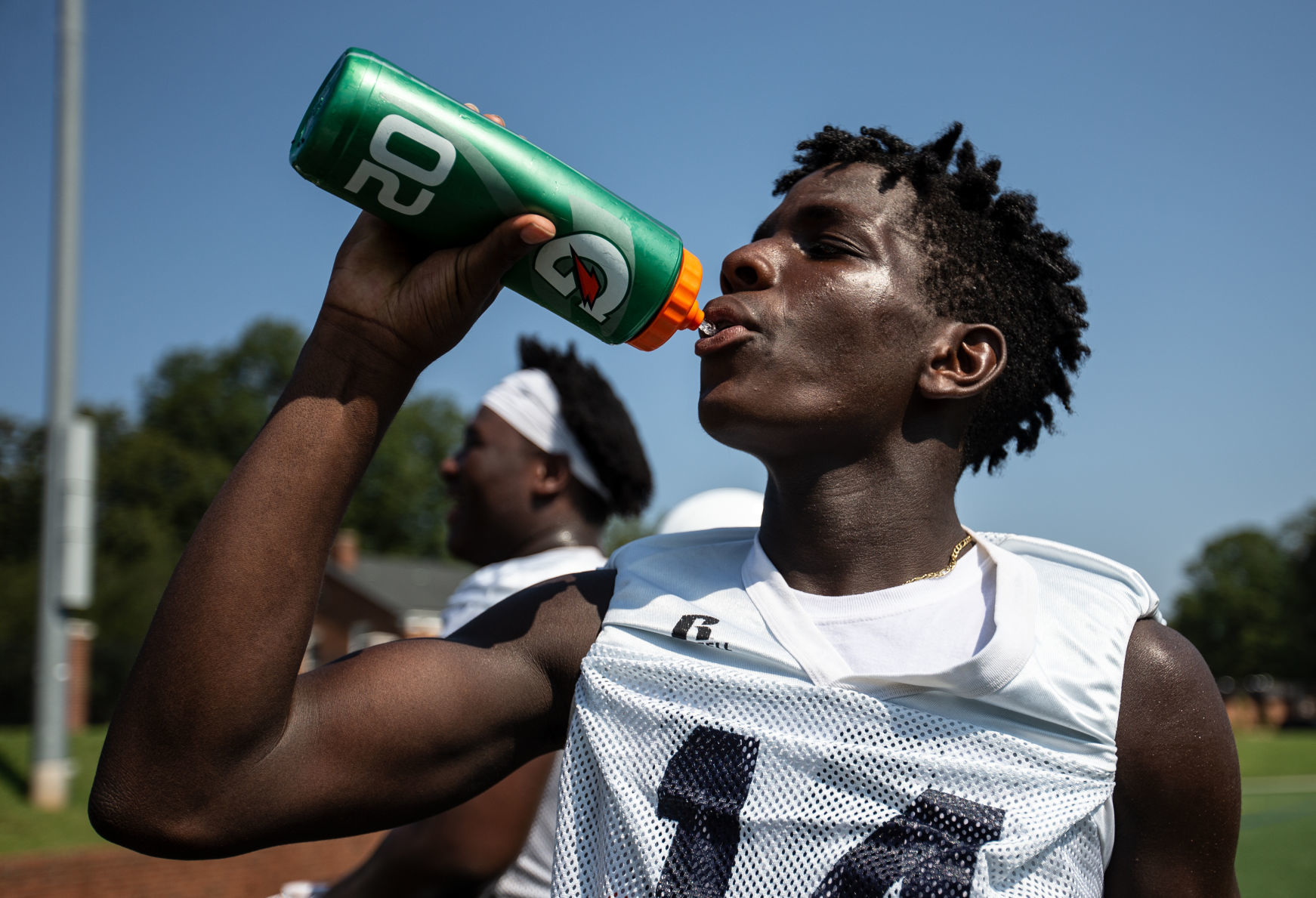 First day of football practice